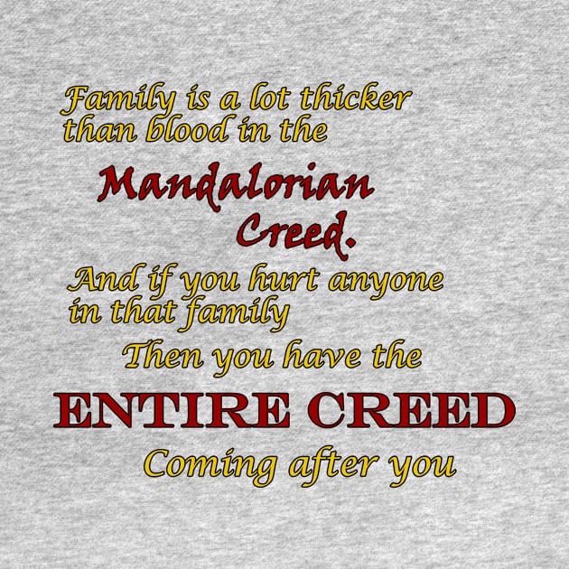 Beware the Creed by The Cantina Marketplace